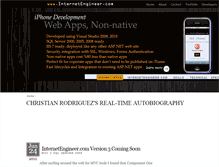 Tablet Screenshot of internetengineer.com